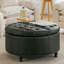 80cm Wide Tufted Round Standard Ottoman with Storage-2027965092