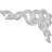 Versailles 8.62'' H x 5.88'' W x 0.75'' D Urethane Onlay Scroll
