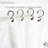 Metal Rust Resistant Shower Curtain Hook-72209536