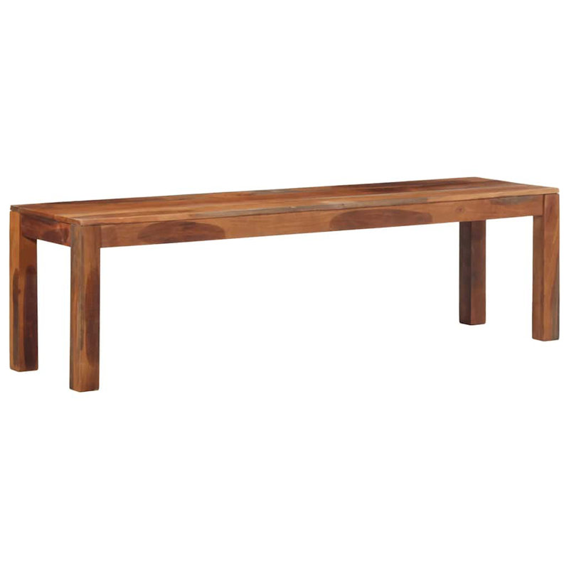 Solid Wood Bench, 45cm H x 160cm W x 40cm D