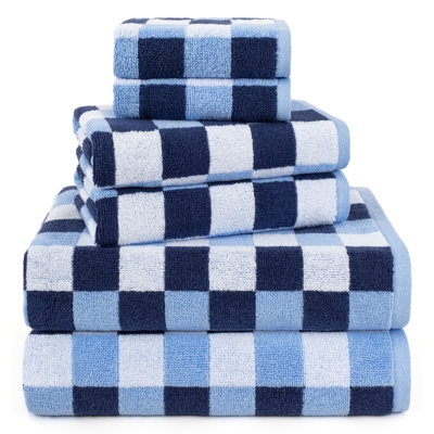 Luxury Extra Soft 100% Cotton 6 Piece Bath Towel Set