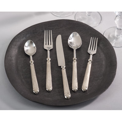Darby Home Co Garan Stainless Steel (18/10) Flatware Set