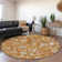Premium Machine Washable Goulven AMF1006 Floral Rug