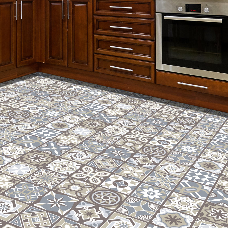 Walkot 120x60 cm Mosaic Tile in Grey/Brown