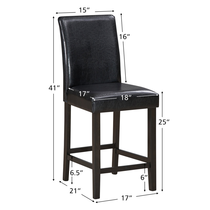 Tabouret de comptoir 25 po Estefanie