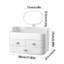 Plastic Makeup Organiser