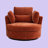 50" W Dahlonega Slipcovered Swivel Barrel Chair-606675346-635921148
