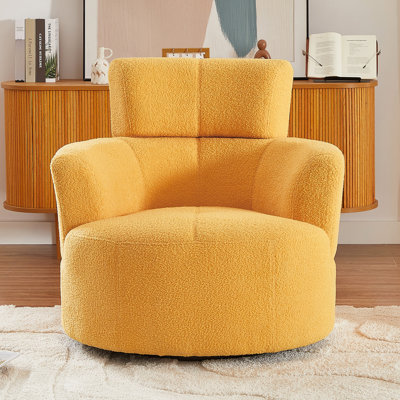 Fauteuil demi-tonneau pivotant l 36,98 po