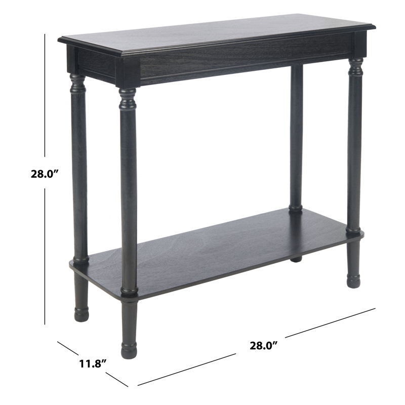 Hemenway 28'' Console Table, Black