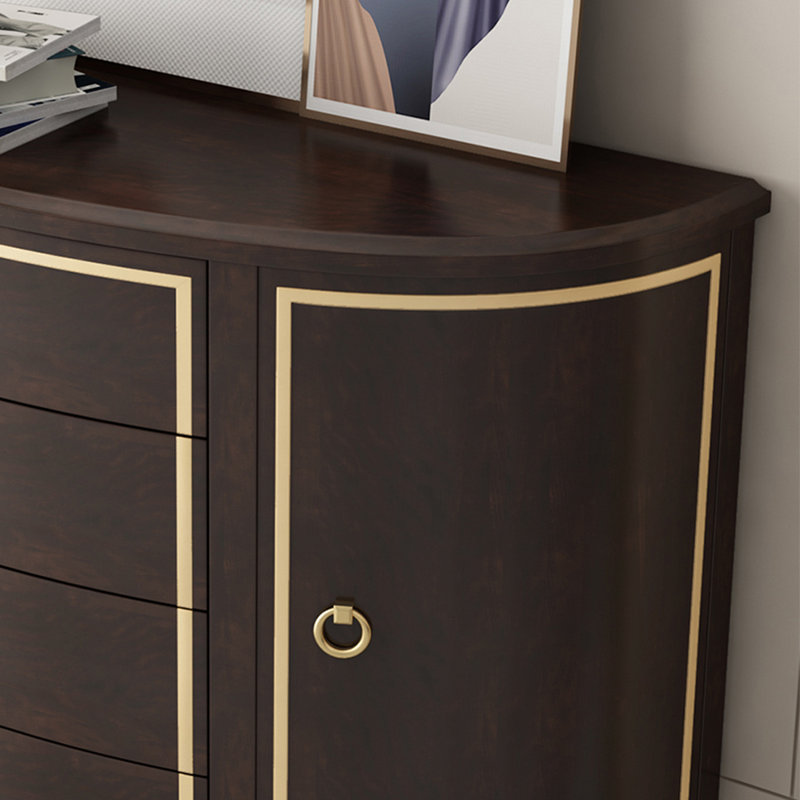 Buffet Calogero de 39,37 po, Brun foncé