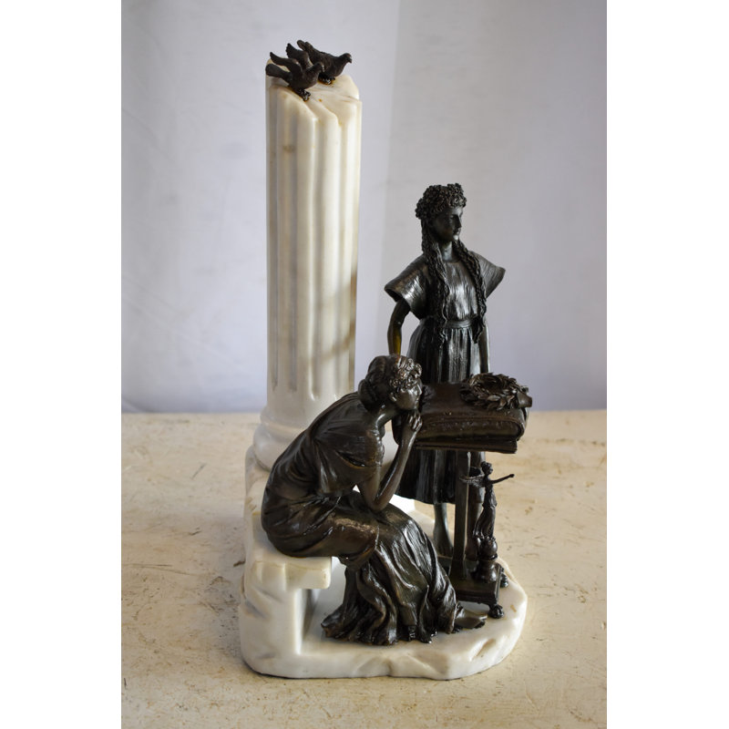 Altamese People Bronze Garden Statue
