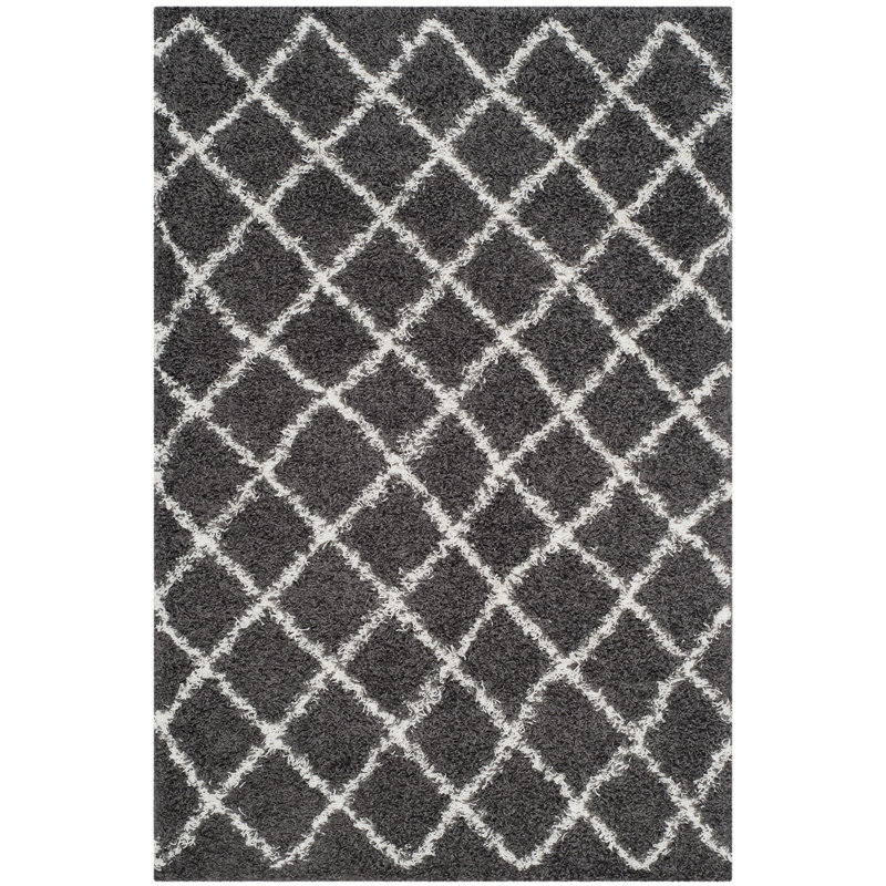 Skyleen Shag Performance Geometric Rug, Rectangle 3' x 5'