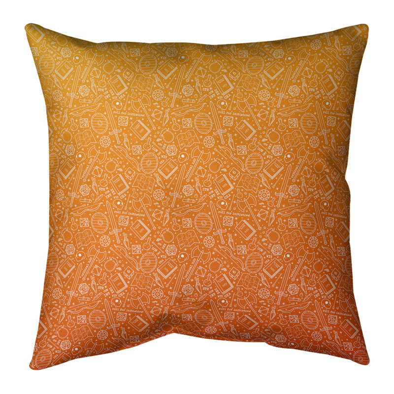 Housse et insert de coussin rectangulaire en daim Katelyn Elizabeth, H 14 po x l 14 po, Pas de bourre, Lavande / Rose