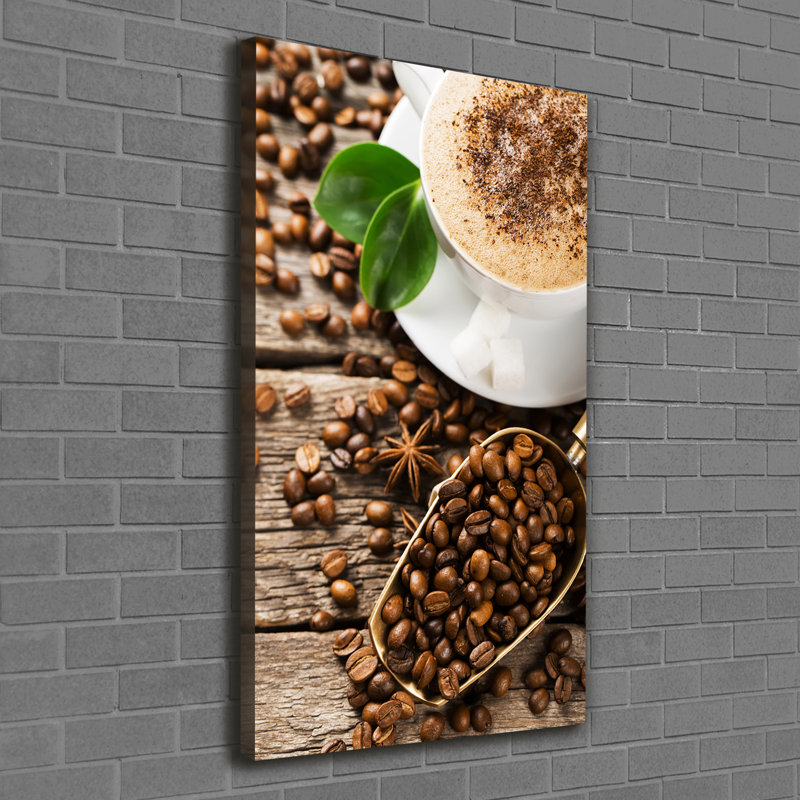 Coffee - Wrapped Canvas Print