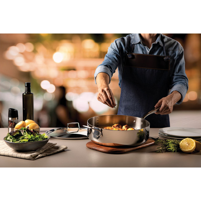 Grano 3-PLY Stainless Steel Non-Stick Frying Pan