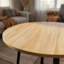 Table de salle à manger ronde Otrange 35,4 po-942868041