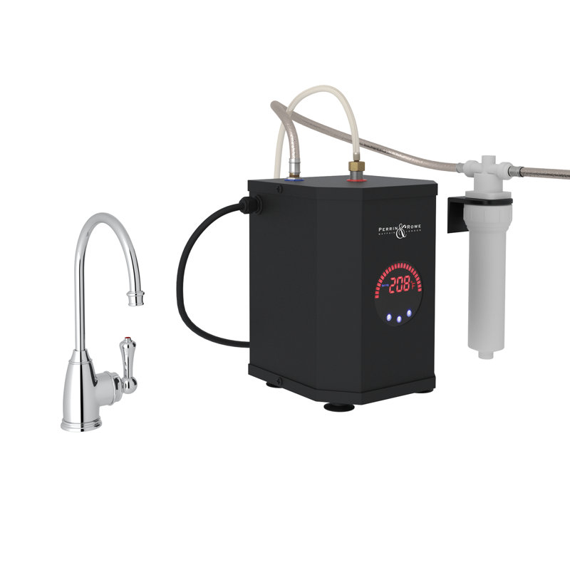 Georgian Era™ Hot Water Dispensers with Accessories, Polished Chrome