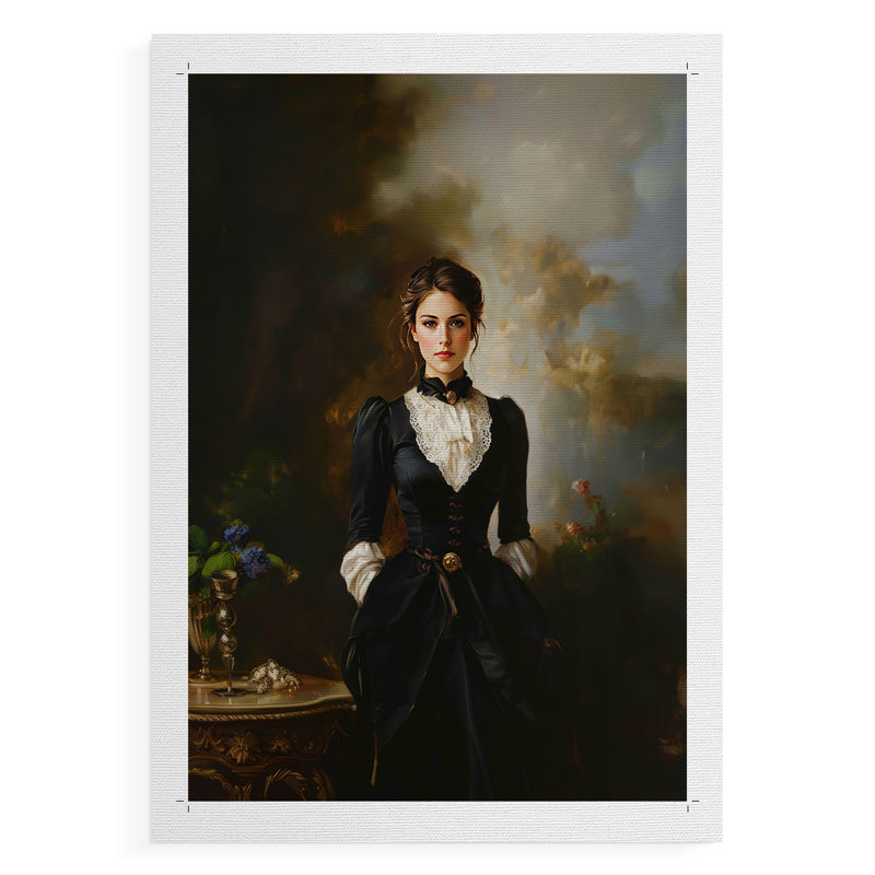 WOMEN Series CCxxv - impression sur toile de qualité supérieure seulement - non encadrée - prête à être accrochée