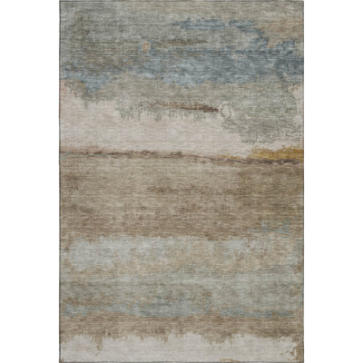 Premium Machine Washable Mayfield AMF2156 modern Rug