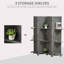 Paravent 4 panneaux HOMcom-111901550