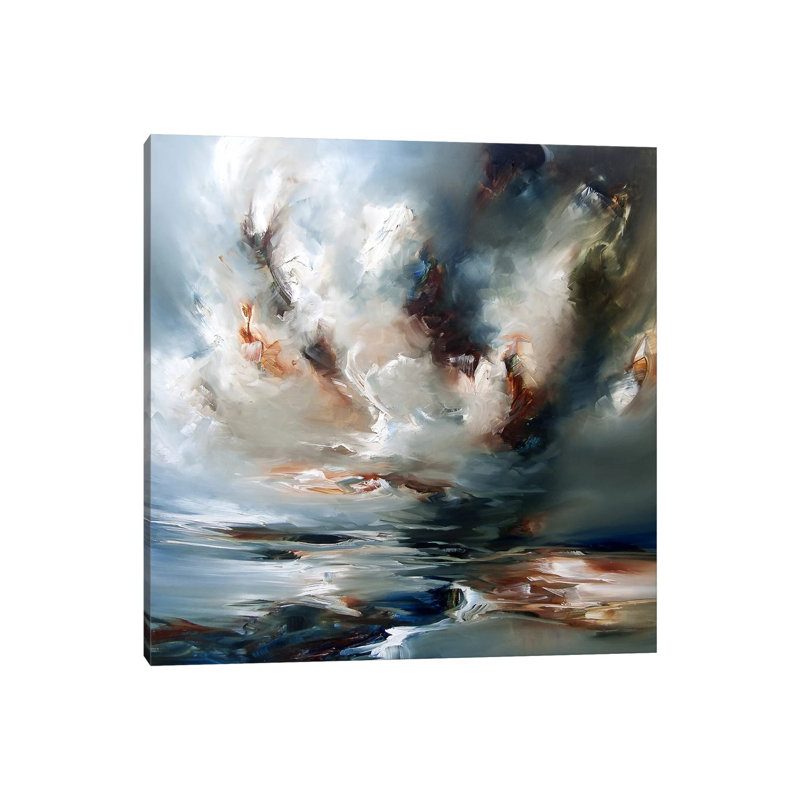 «Heaven's Place» par J.A Art - impression d'art graphique, H 26 po x l 26 po x P 1,5 po, Toile tendue