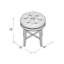Tabouret de coiffeuse Kautz-26400761
