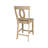 Ludivine Solid Wood 24" Bar Stool-119182848