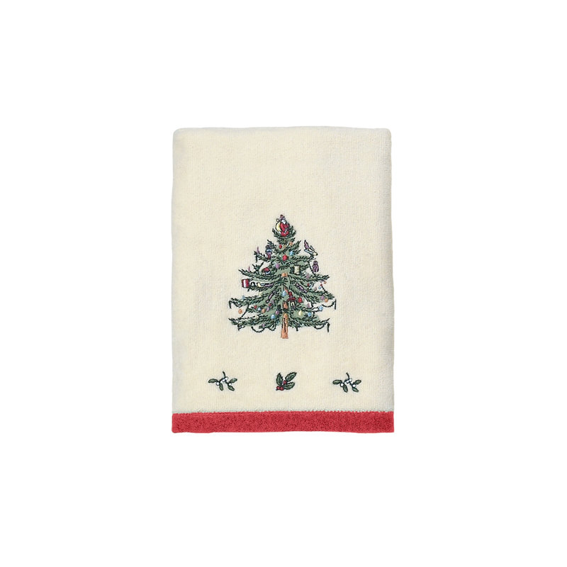 Tree 100% Cotton Midweight Waffle Hand Towel