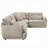 Jonina Sectional Sofa W/4 Pillows