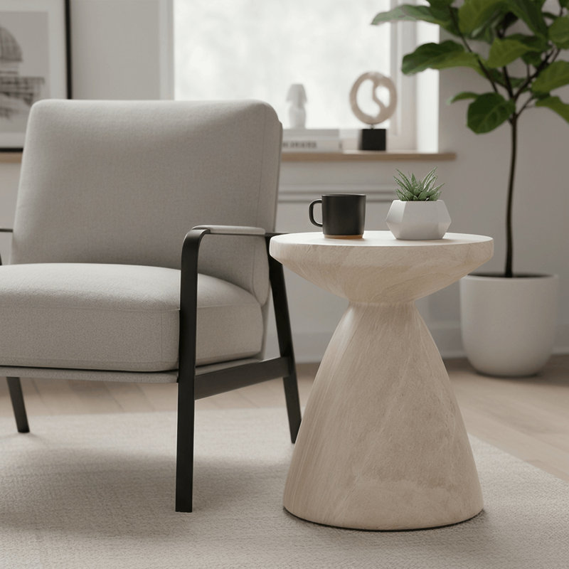 Table de bout Gerstuvansh, Marbre pierre