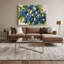 «Fruit Blueberry Highbush», art mural sur toile grise-1353709623