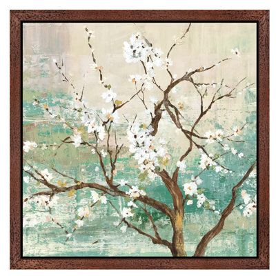 Kyoto I by Asia Jensen - Floater Frame Painting on Canvas