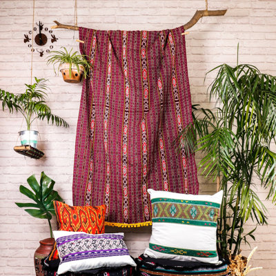 Hand Woven Throw Blanket