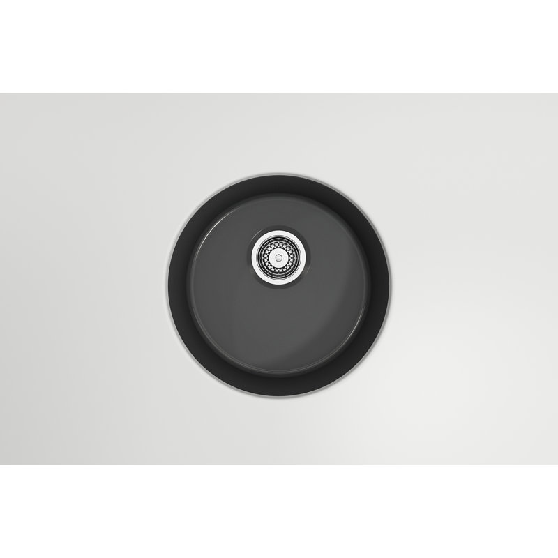 18.5'' L Kitchen Sink, Matte Dark Gray