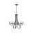 Ahsha 9-Light Tiered Candle-Style Chandelier