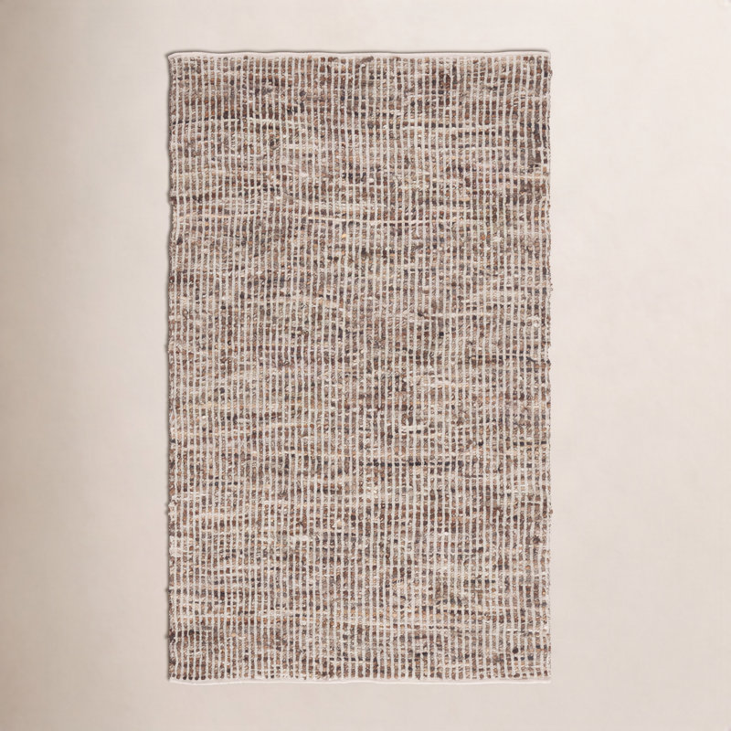 Tapis Murdock 331 ivoire / taupe, Rectangle 8 pi x 10 pi