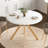 Breshia 39.4" Pedestal Dining Table-1427612336