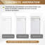 Ensemble de meuble-lavabo blanc double