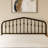 Fordingbridge Black Metal Platform Bed with Vintage-Style Headboard and Footboard-1826802210-1860862416