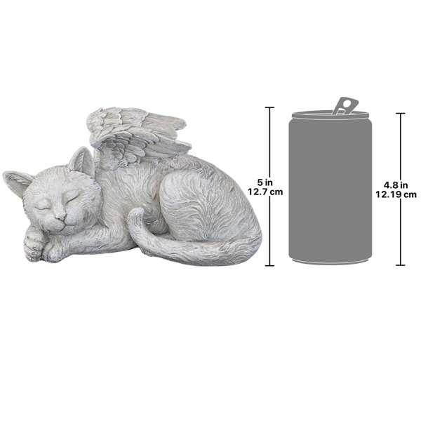 Design Toscano Cat Pet Memorials Angel Statue Reviews Wayfair