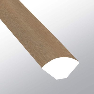 0.75 in. T x 94 in. L x 0.63 in. W Luxury Vinyl Flooring Trim Quarter Round