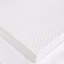 Surmatelas hypoallergénique en mousse viscoélastique gélifiée 3 po avec housse de refroidissement amovible-2029663855