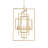 7 - Light Dimmable Lantern Square / Rectangle Chandelier