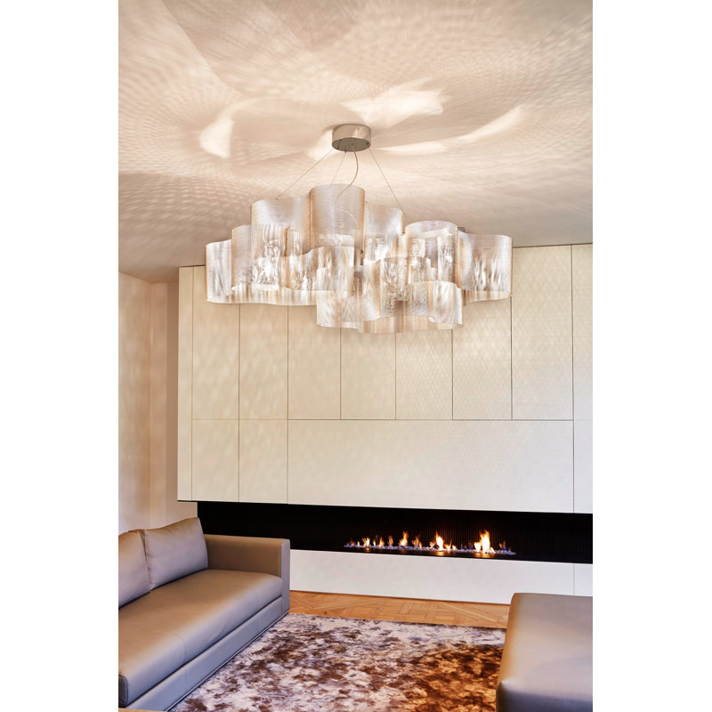 Nuage 5 - Light Chandelier, 12" H x 19" W x 31" D
