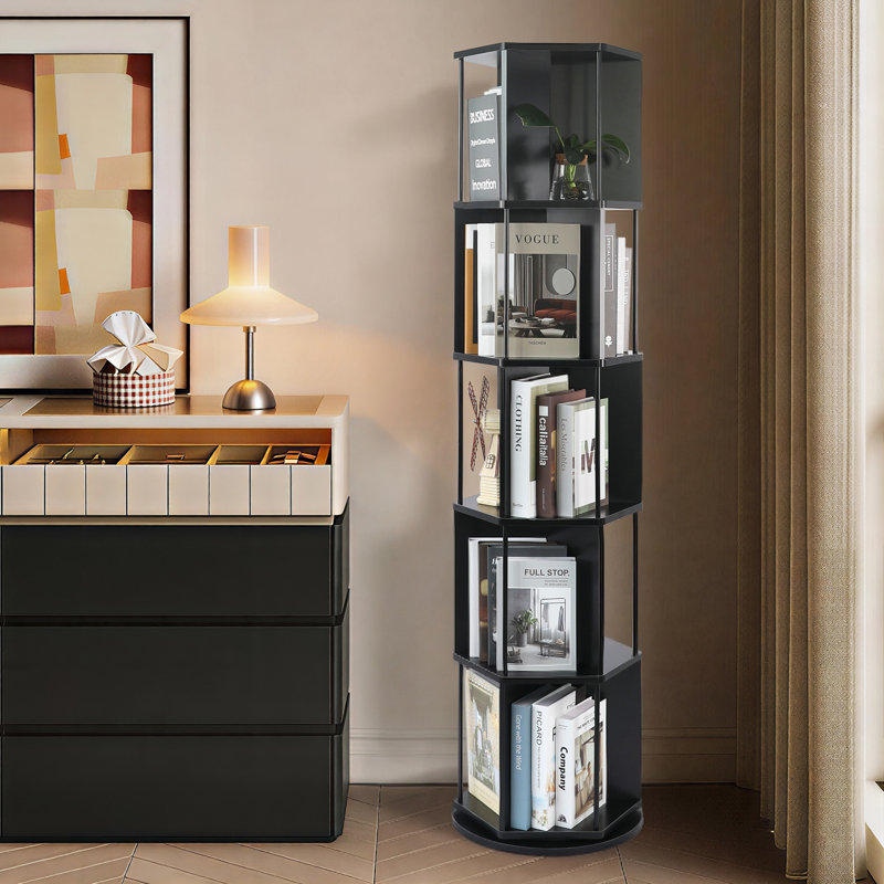 Bibliothèque rotative, Noir