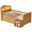 Low Loft Bed with LED Lights-678574080