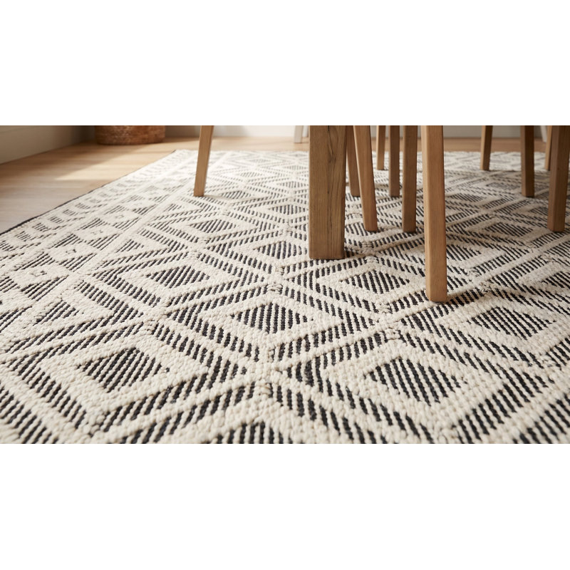 Tapis contemporain en laine Maya, Rectangle 9 pi x 12 pi