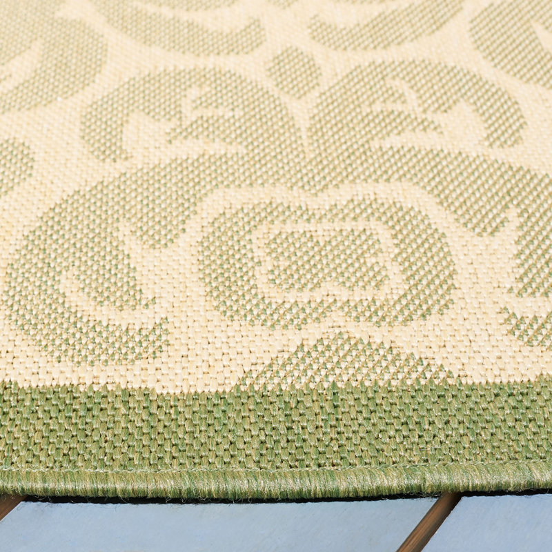 Herefordshire Performance Floral Rug, Round 6'7"