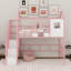 Twin Metal Loft Bed With Roof Design And A Storage Box-1089443920