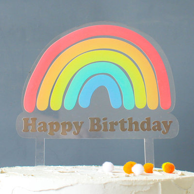 The Party Aisle Cake Topper